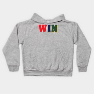 WIN IN WISCONSIN Kids Hoodie